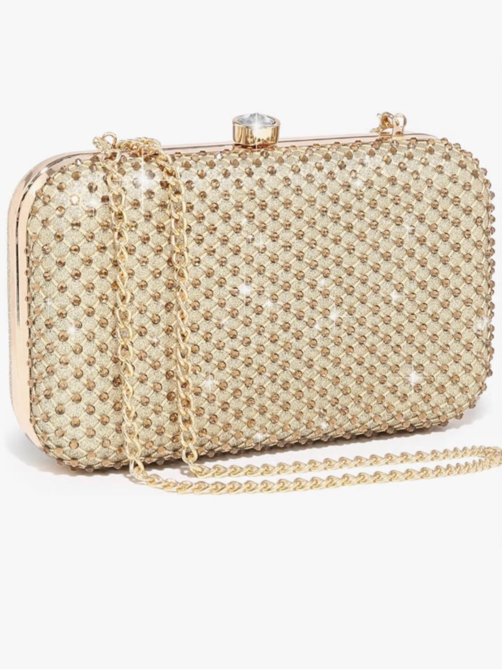 Dasein Rhinestone Clutch Purse